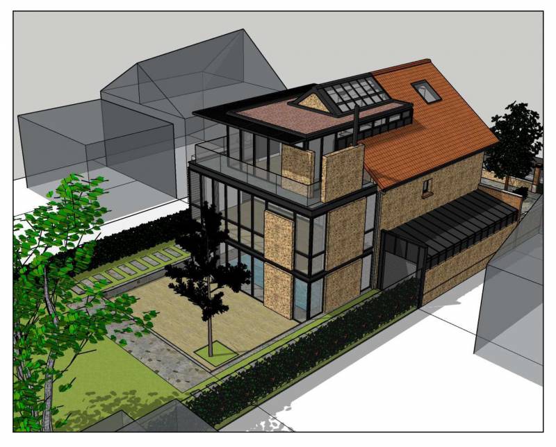 Extension d'une maison individuelle dans l'Est parisien 